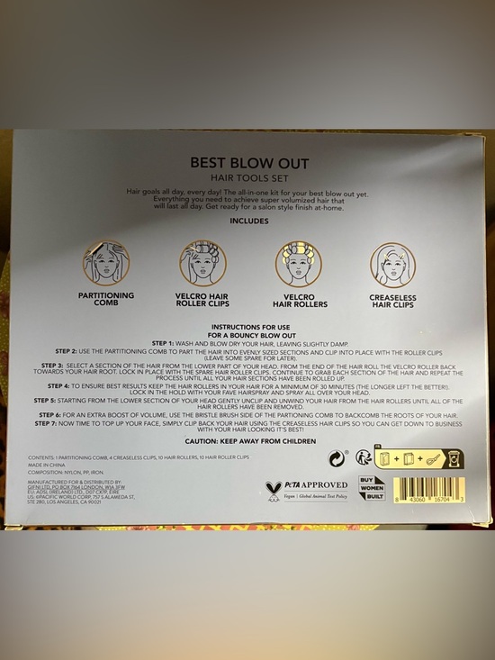 Hair Care & Bath Bundle Srt with Flower Pillow and 12 Pampered Products - Picture 5 of 16